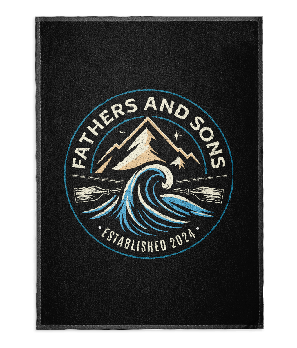 Fathers and Sons Tea Towel
