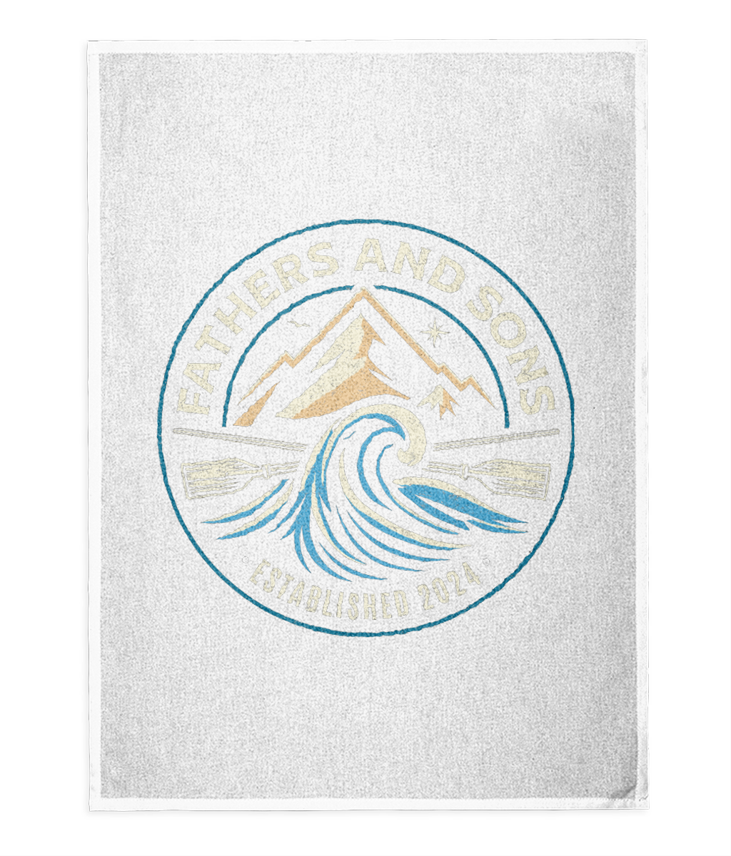 Fathers and Sons Tea Towel