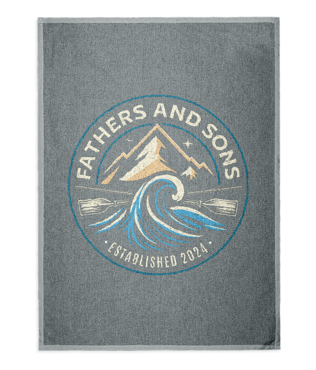Fathers and Sons Tea Towel
