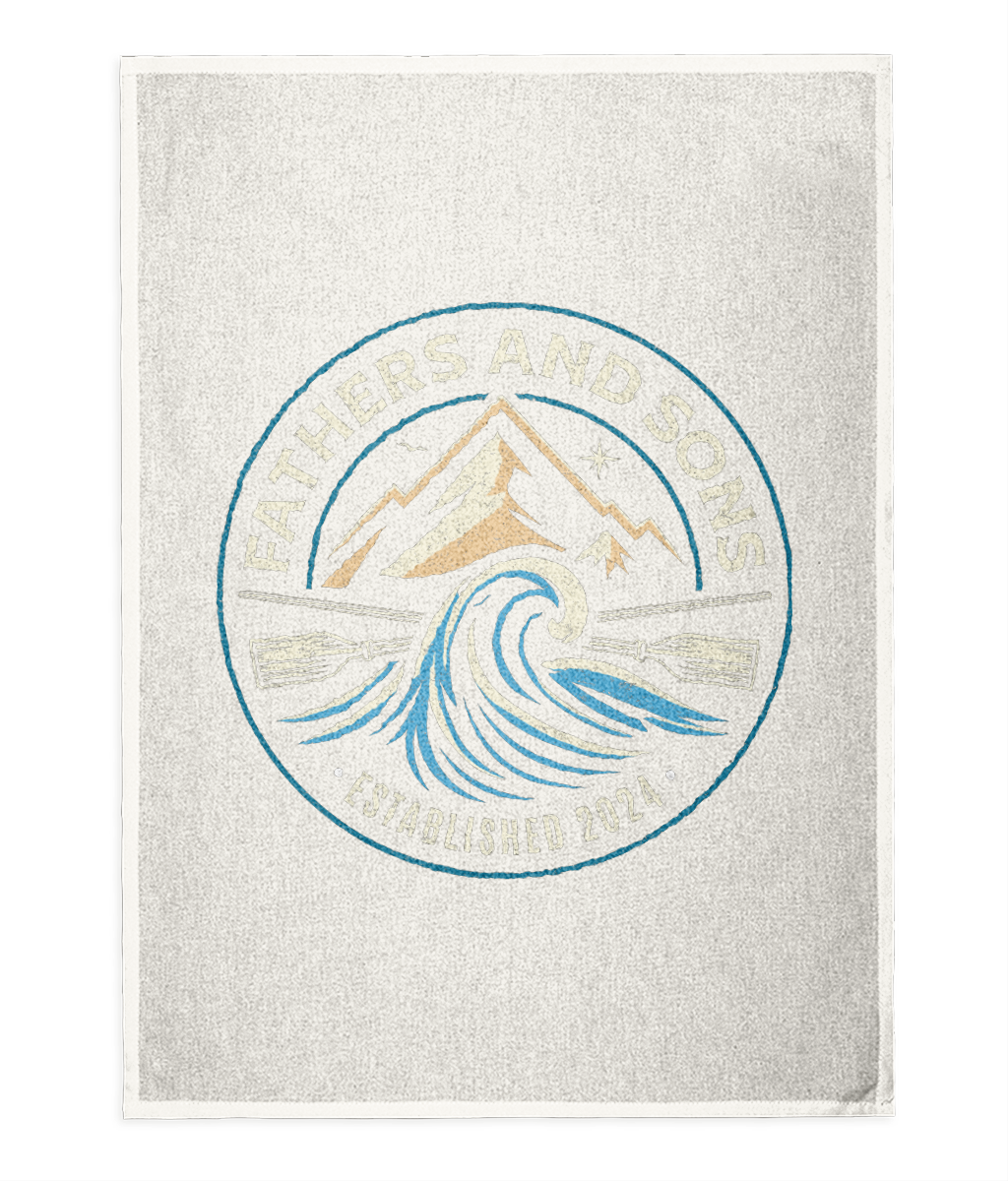Fathers and Sons Tea Towel